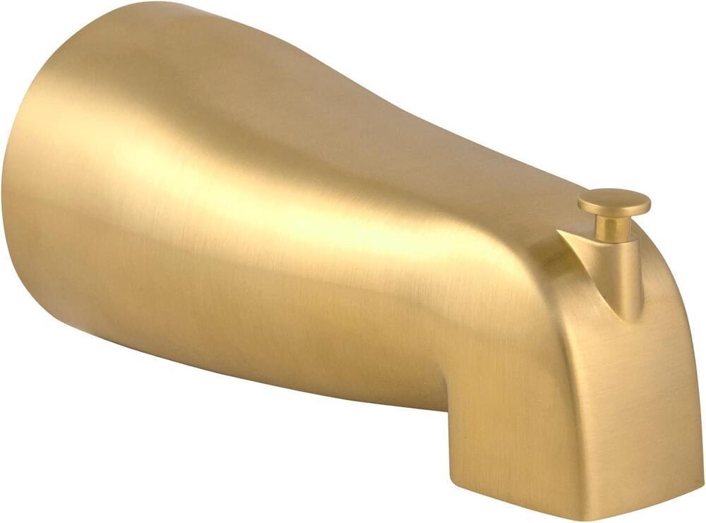 Design House 583898 5-1/2" Integrated Diverter Standard Tub Spout - Gold NIB